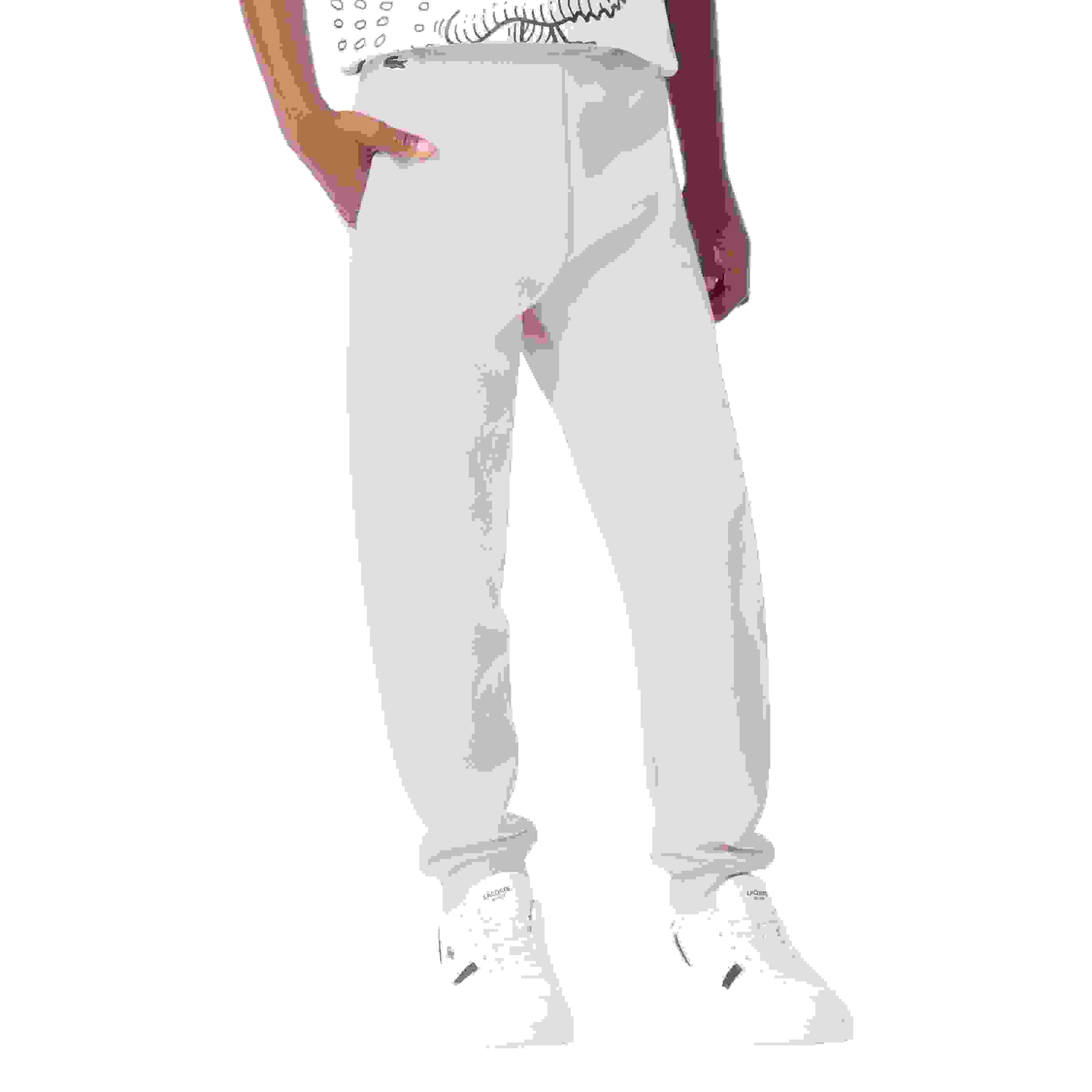 Lacoste Core Fleece Big Boys' Lt Pink Jogger Pants